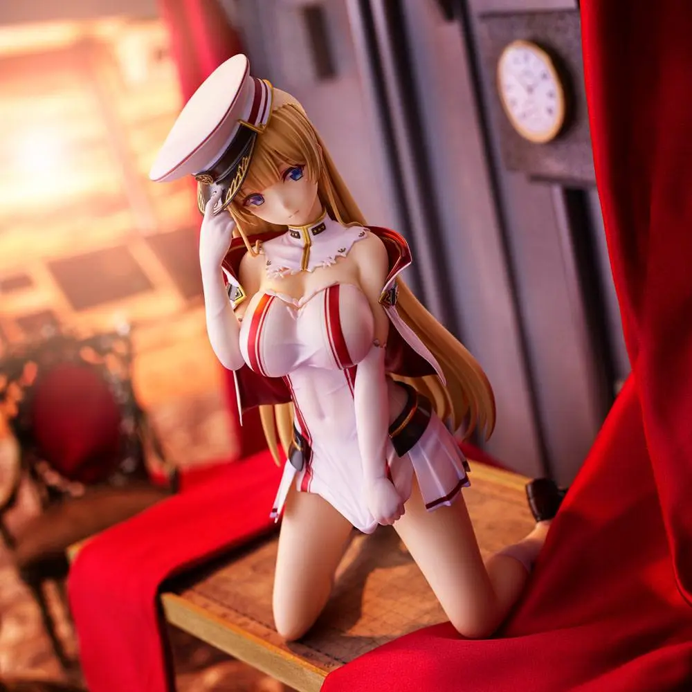 Original Character Akasaai Illustration Kaigun Musume Scarlet PVC szobor figura 20 cm termékfotó