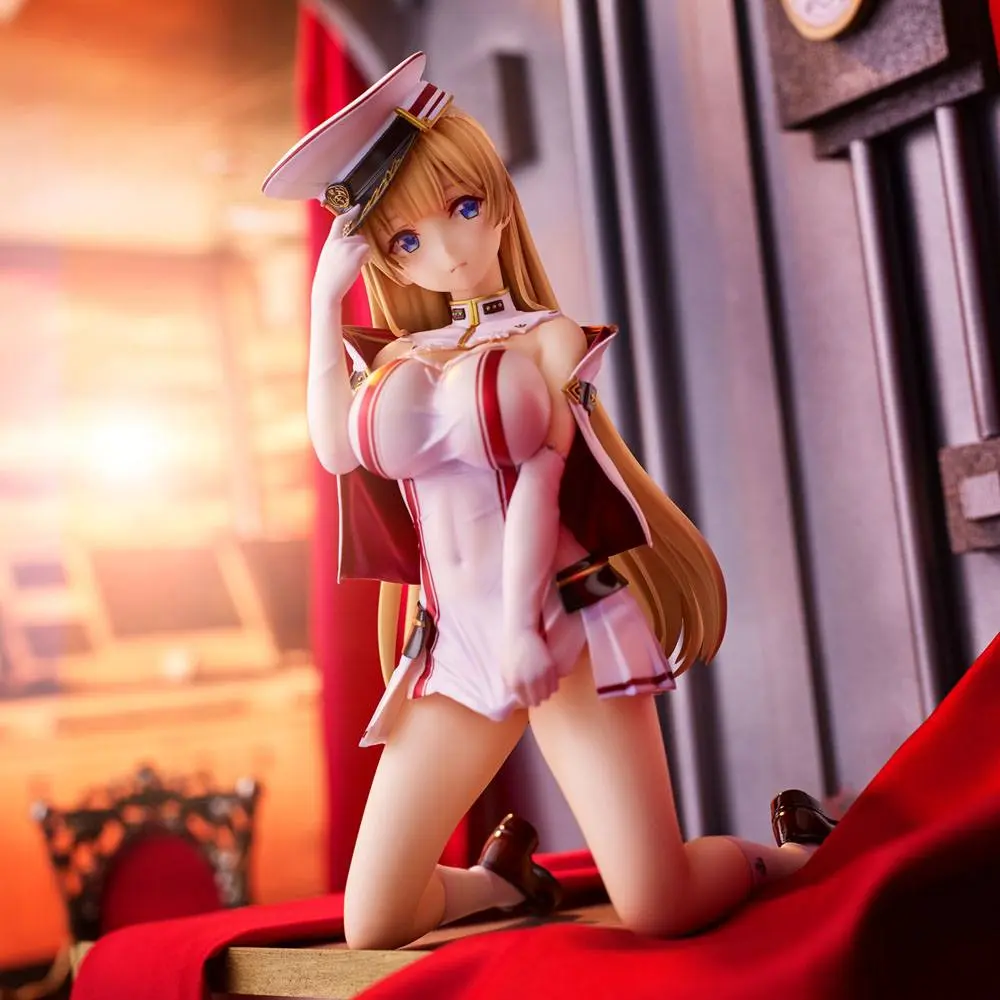 Original Character Akasaai Illustration Kaigun Musume Scarlet PVC szobor figura 20 cm termékfotó
