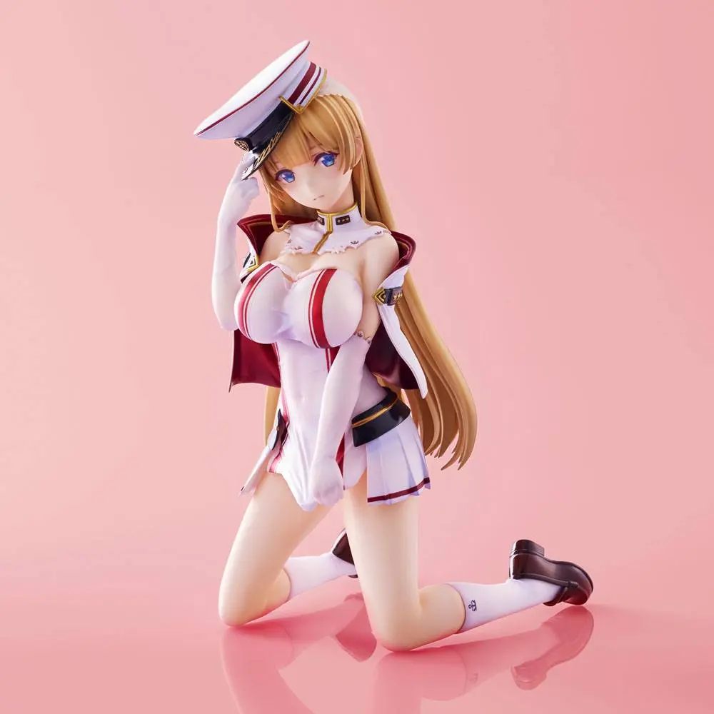 Original Character Akasaai Illustration Kaigun Musume Scarlet PVC szobor figura 20 cm termékfotó