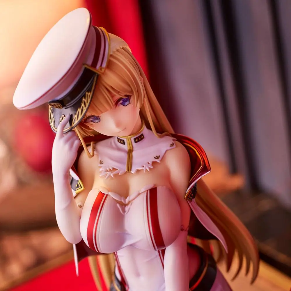 Original Character Akasaai Illustration Kaigun Musume Scarlet PVC szobor figura 20 cm termékfotó