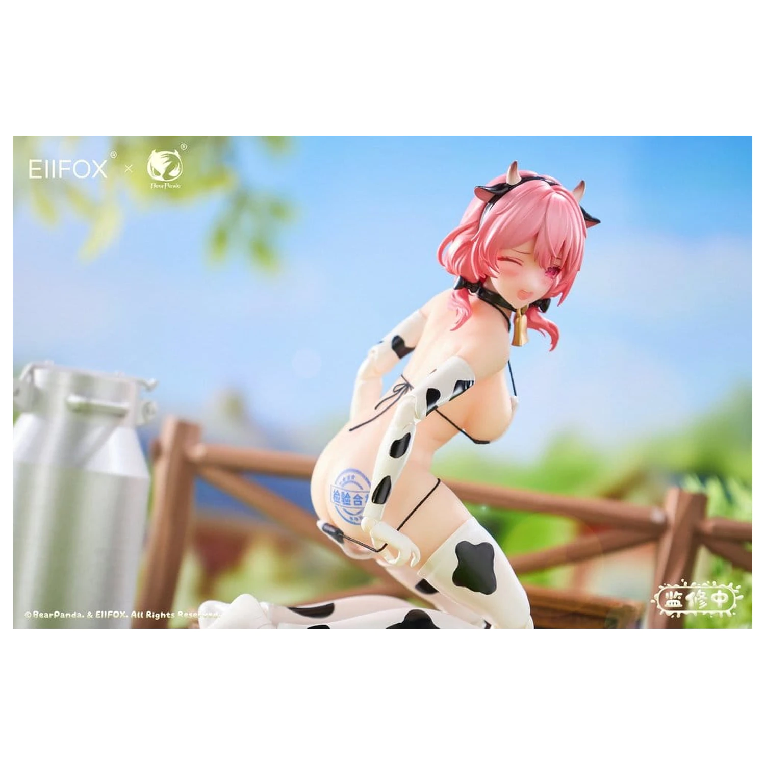 Original Character akciófigura 1/8 Eiifox & BearPanda Nyuugyuu Momo 21 cm   termékfotó