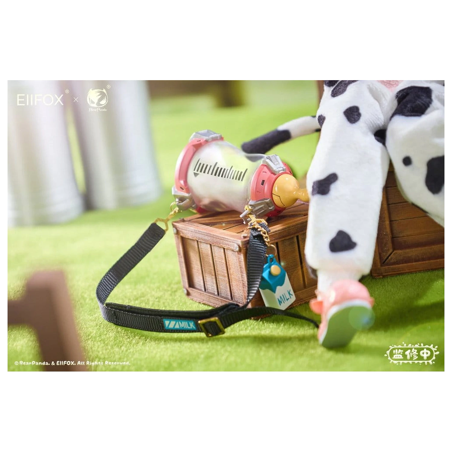 Original Character akciófigura 1/8 Eiifox & BearPanda Nyuugyuu Momo 21 cm   termékfotó