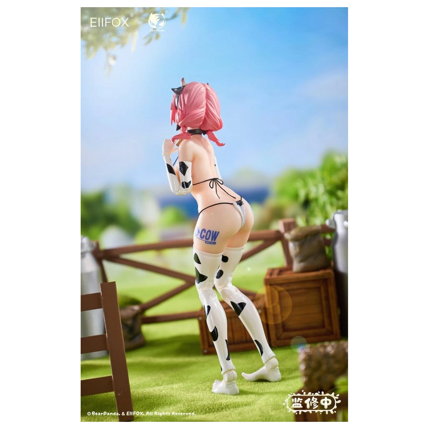 Original Character akciófigura 1/8 Eiifox & BearPanda Nyuugyuu Momo 21 cm   termékfotó