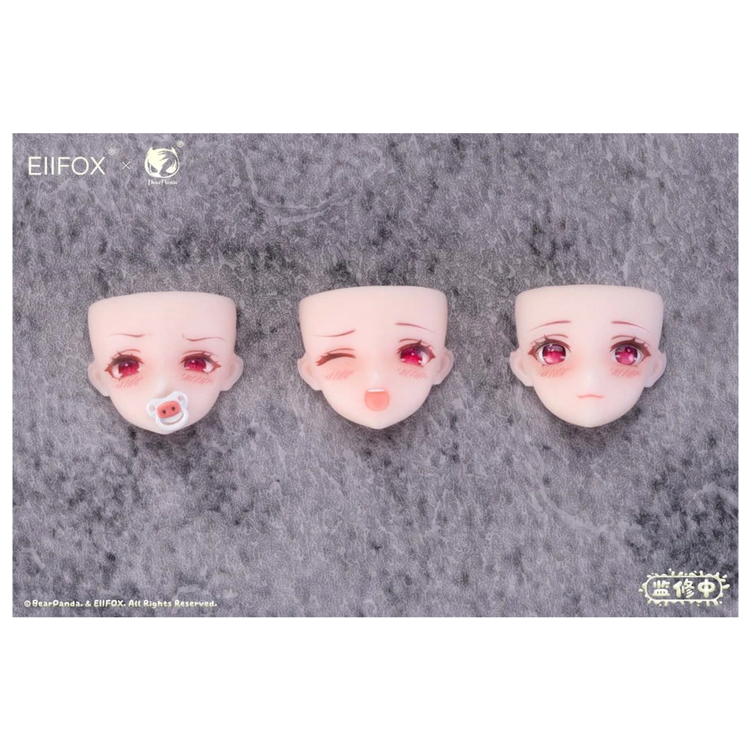 Original Character akciófigura 1/8 Eiifox & BearPanda Nyuugyuu Momo 21 cm   termékfotó