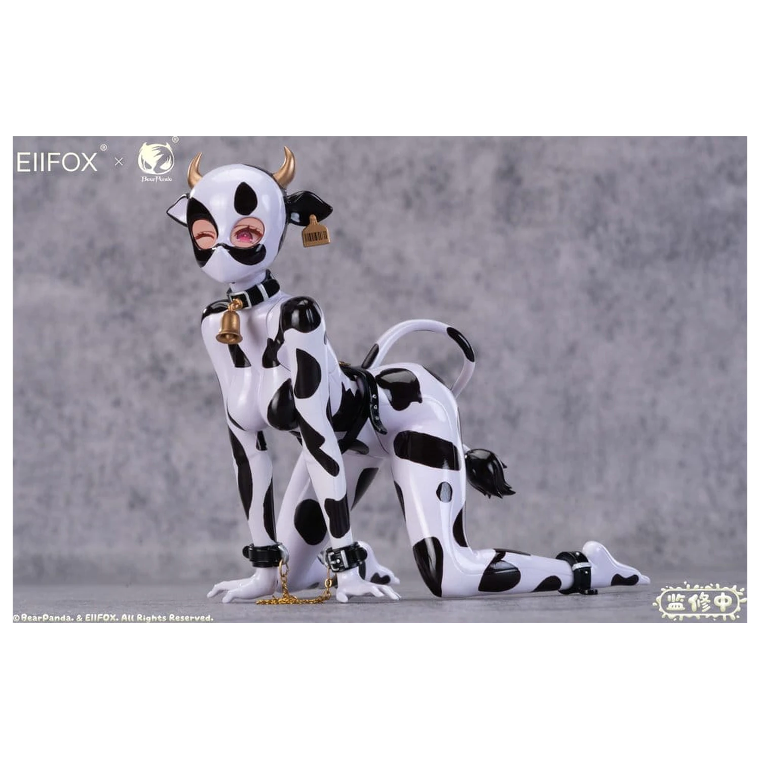 Original Character akciófigura 1/8 Eiifox & BearPanda Nyuugyuu Momo 21 cm   termékfotó