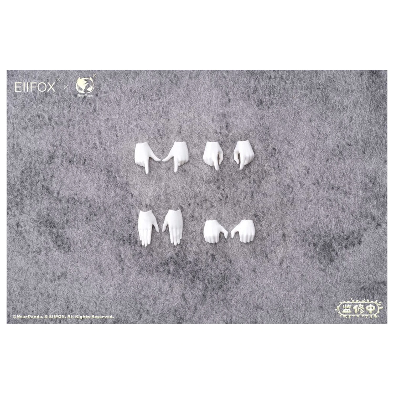 Original Character akciófigura 1/8 Eiifox & BearPanda Nyuugyuu Momo 21 cm   termékfotó