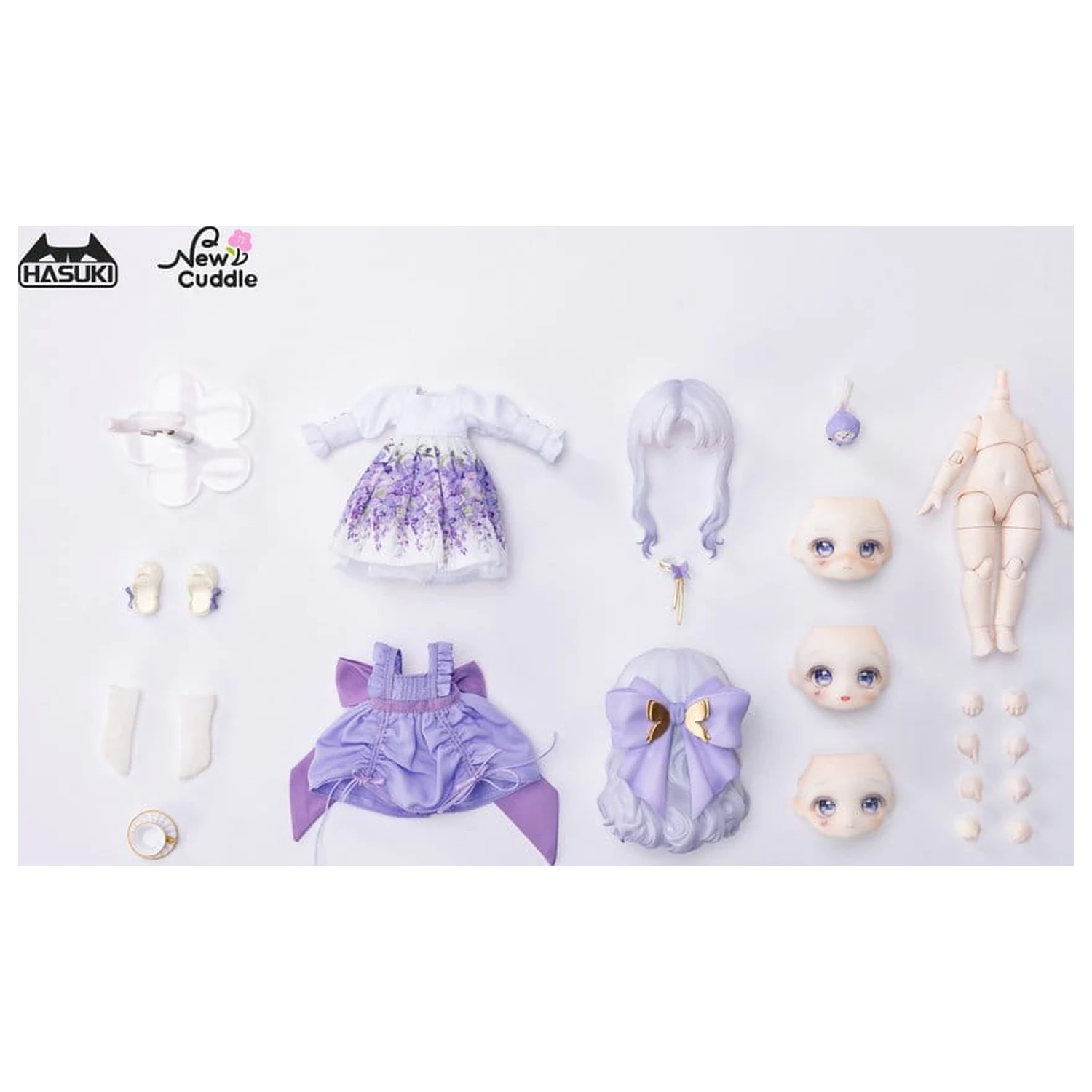 Original Character akciófigura New Cuddle Flower NF-002 Viola 15 cm termékfotó