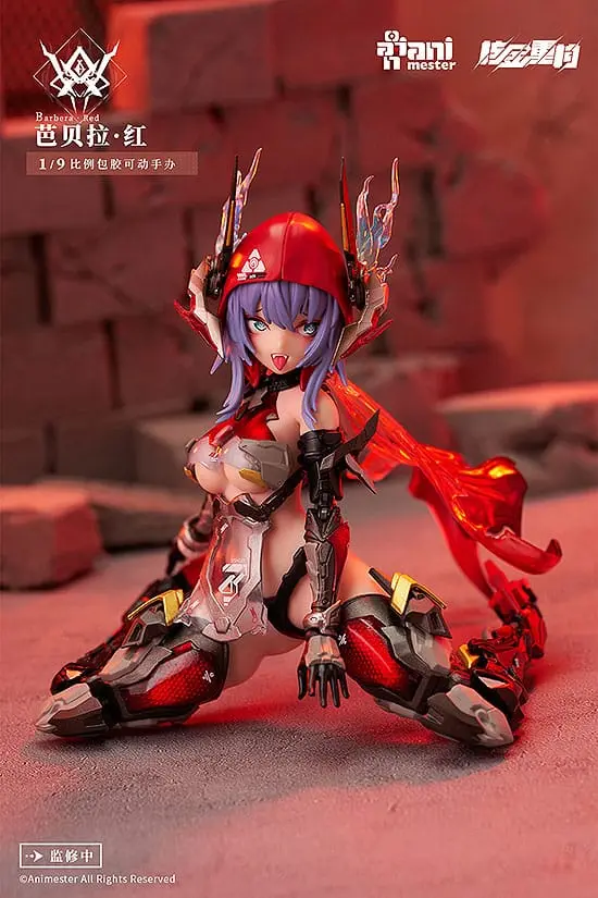 Original Character Alloy Articulated Assemblable Model Thunderbolt-Barbera Red Műanyag modell készlet 21 cm termékfotó