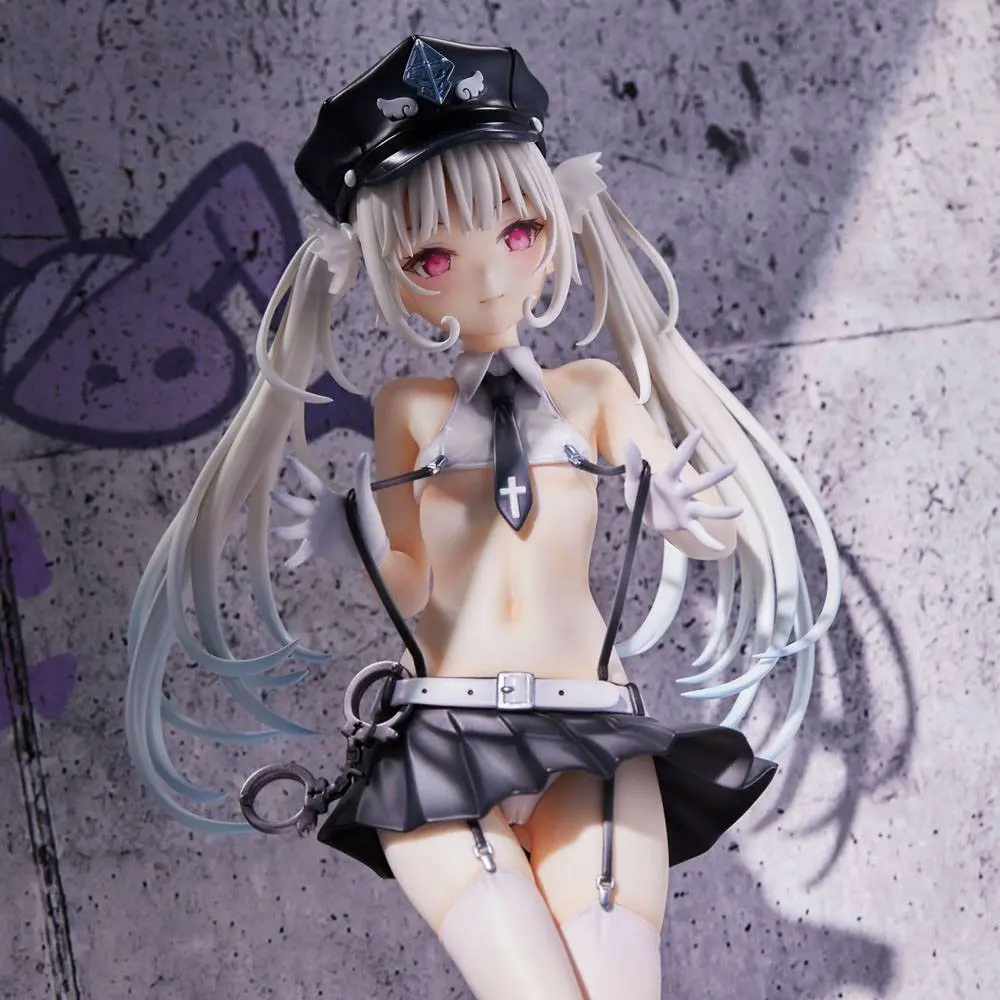 Original Character Angel Police Illustration by Rurudo PVC szobor figura 23 cm termékfotó