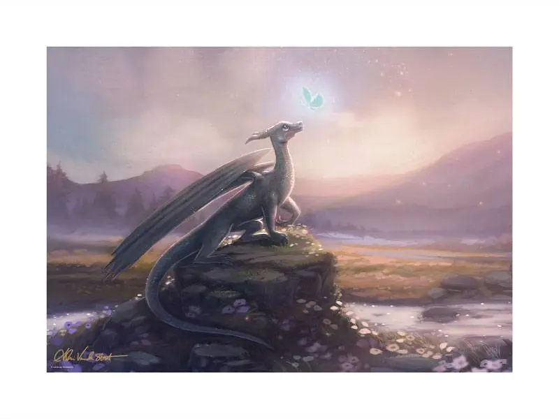 Original Character Art Print Guiding Light 46 x 61 cm - keretezetlen vászonkép termékfotó