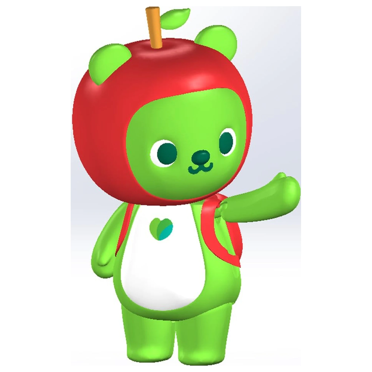 Original Character Arukuma Műanyag modell készlet 10 cm    termékfotó