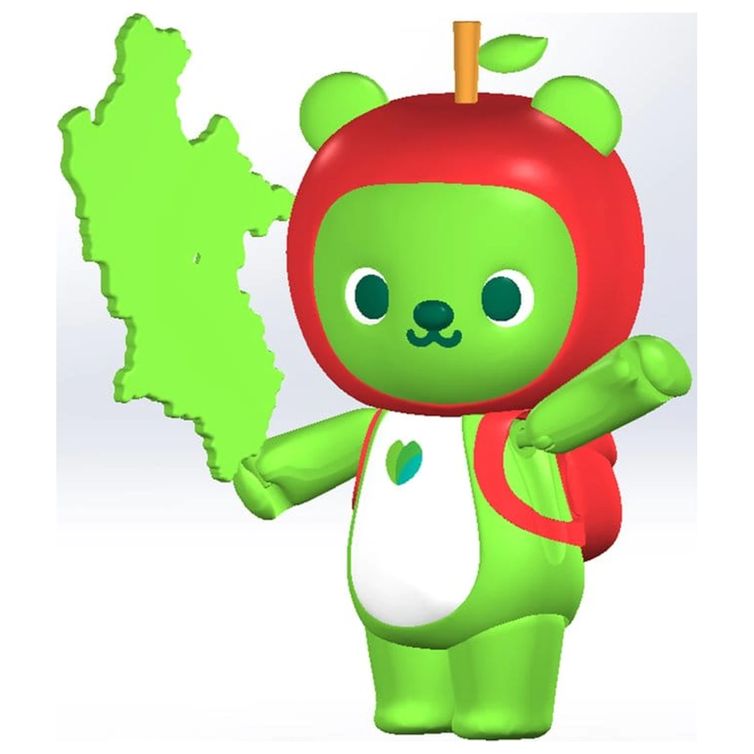 Original Character Arukuma Műanyag modell készlet 10 cm    termékfotó