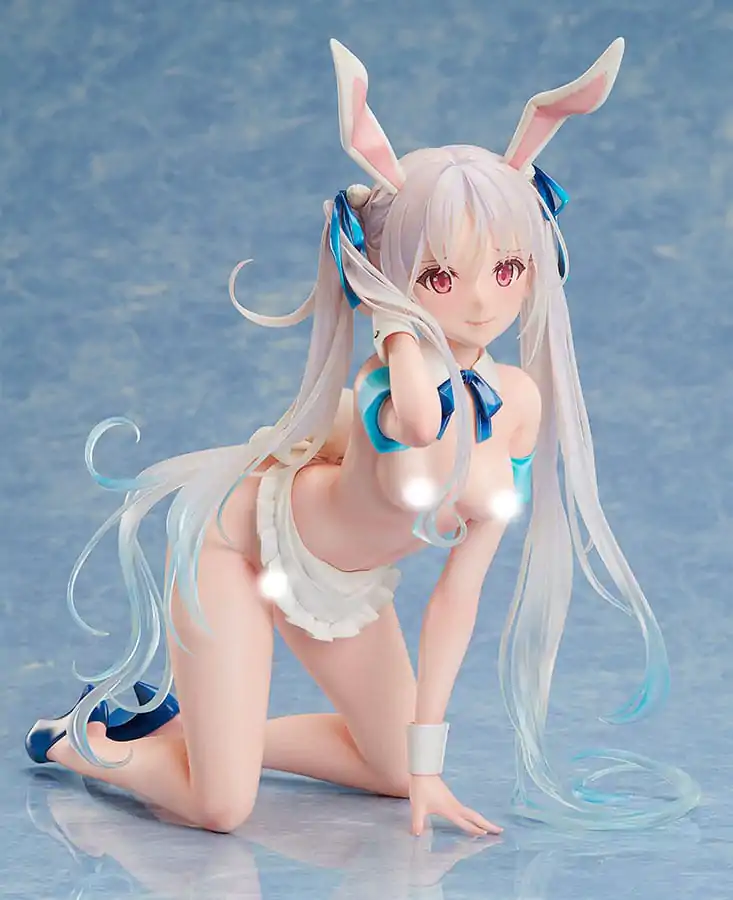 Original Character by DSmile Bunny Series 1/4 Chris Aqua Blue Bare Leg Ver. szobor figura 24 cm termékfotó