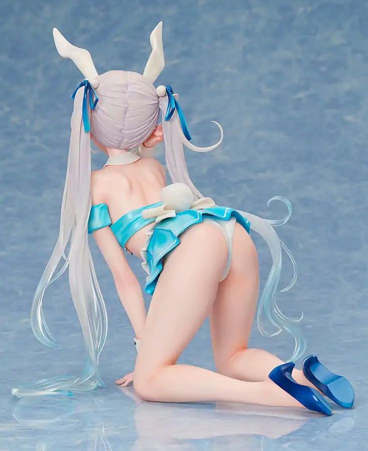 Original Character by DSmile Bunny Series 1/4 Chris Aqua Blue Bare Leg Ver. szobor figura 24 cm termékfotó