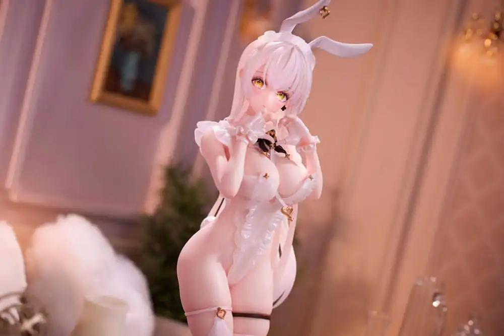 Original Character by Kedama Tamano White Bunny Lucille PVC szobor figura 27 cm termékfotó