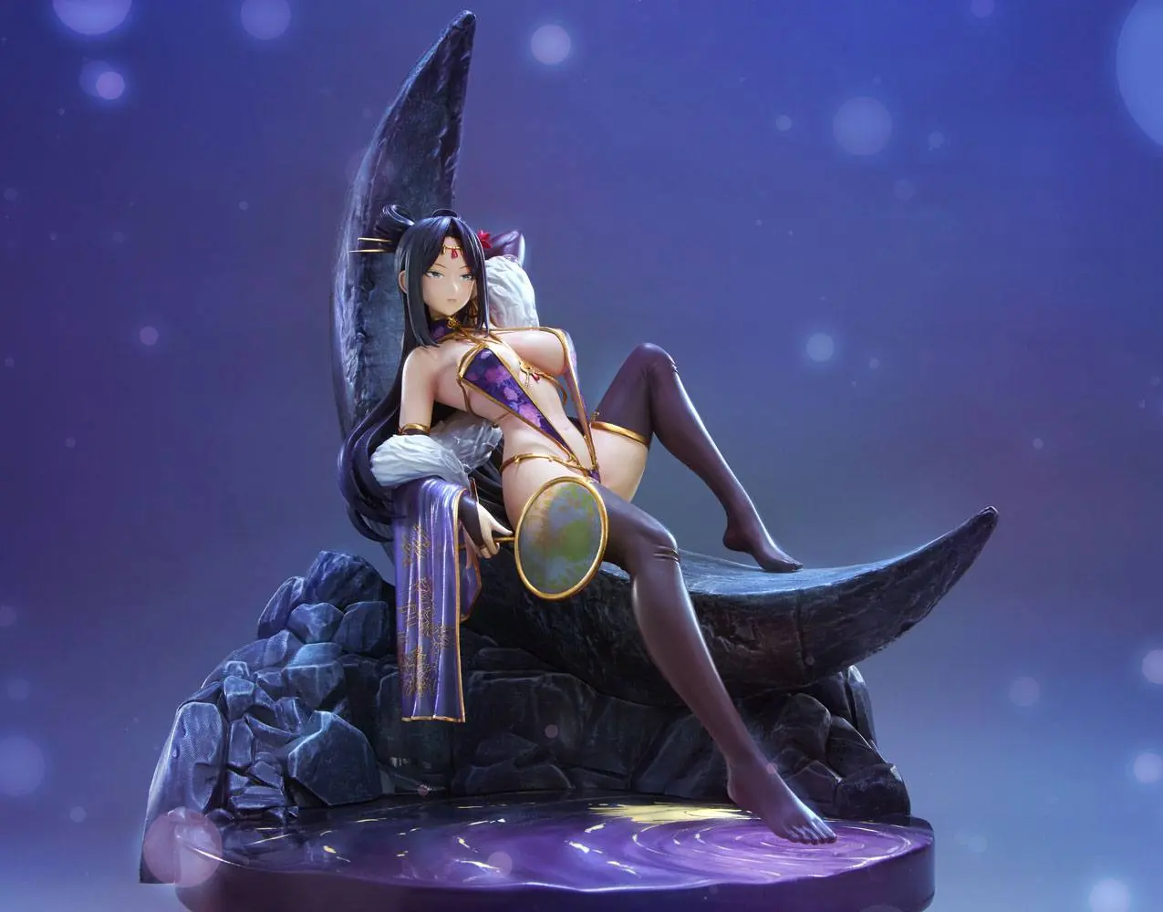 Original Character by Kei Mizuryu 1/7 Diaochan Chousen PVC szobor figura 28 cm termékfotó
