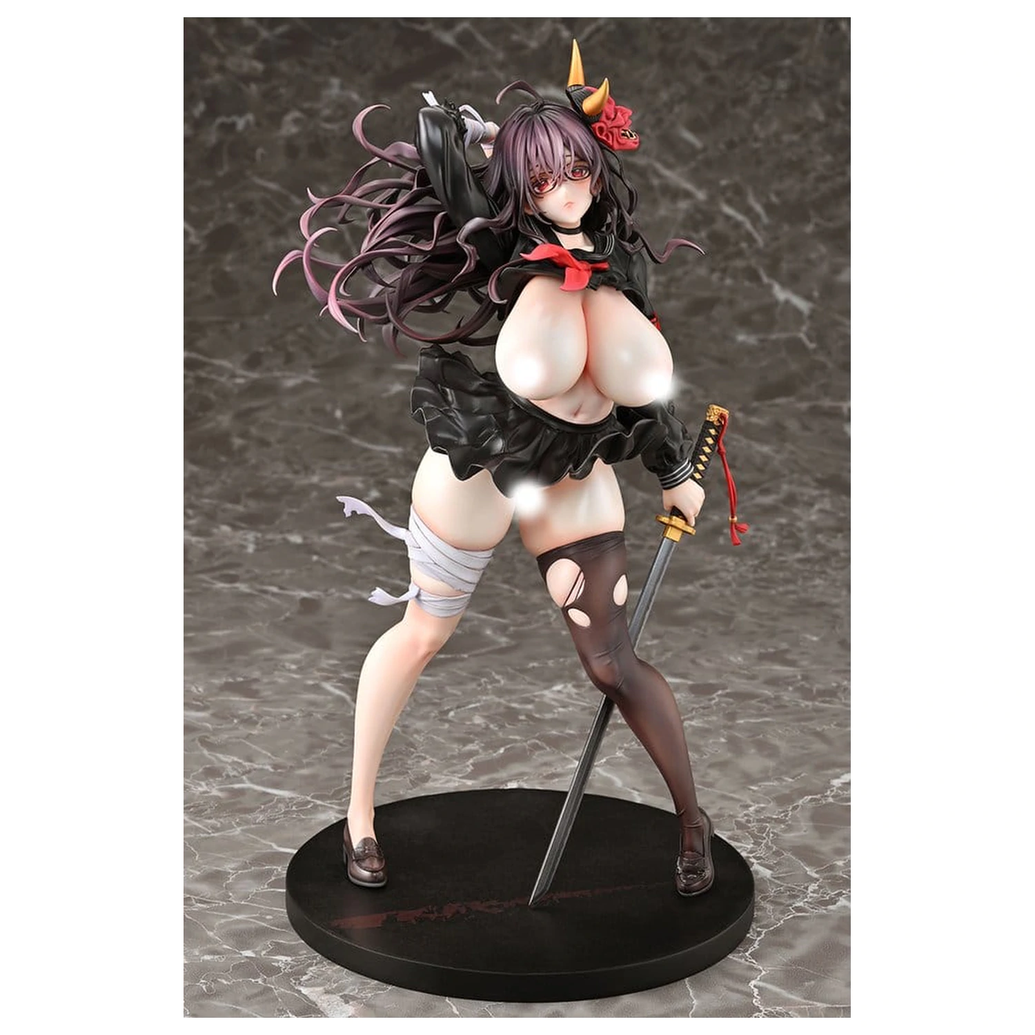 Original Character by Mataro 1/6 Reika Danzaiin Demon Exorcist Student Council President PVC szobor figura 26 cm  termékfotó