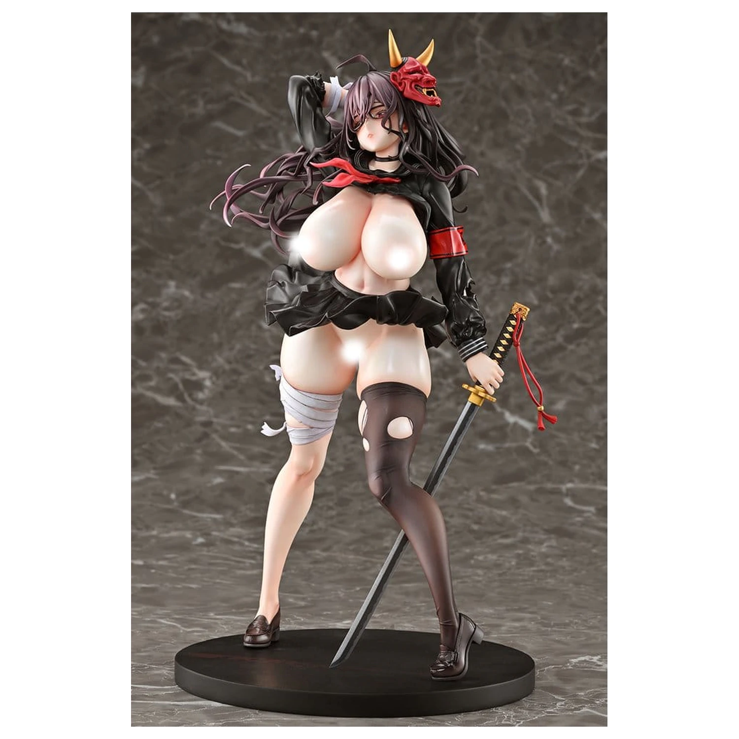Original Character by Mataro 1/6 Reika Danzaiin Demon Exorcist Student Council President PVC szobor figura 26 cm  termékfotó