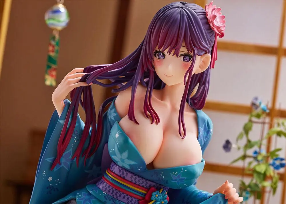 Original Character by Matarou 1/6 Opening up her Yukata PVC szobor figura 20 cm termékfotó