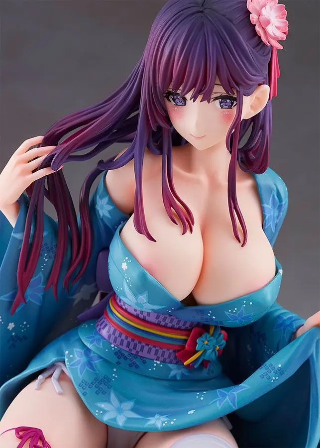 Original Character by Matarou 1/6 Opening up her Yukata PVC szobor figura 20 cm termékfotó