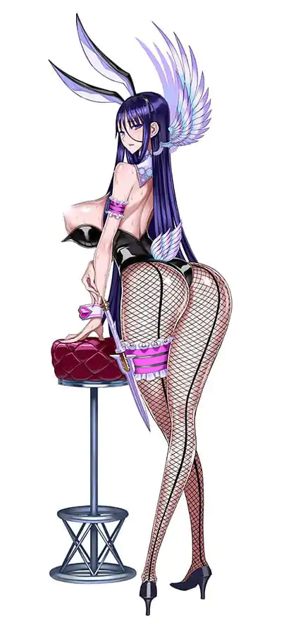 Original Character by Raita Mahou Shoujo Series 1/4 Misae Suzuhara Bunny Ver. 2nd szobor figura 49 cm termékfotó