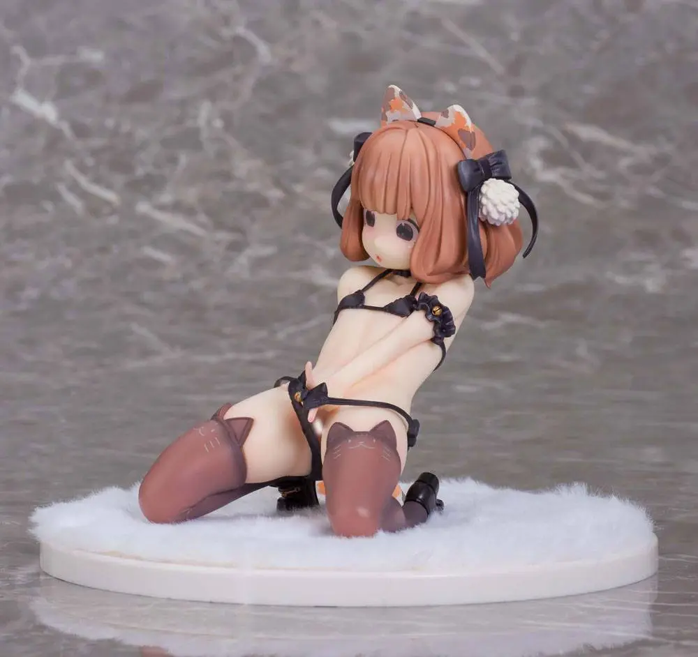 Original Character by Rurudo 1/7 Henri Ida Original Illustration Cat Cafe Pantsu TPK-008 PVC szobor figura 12 cm termékfotó