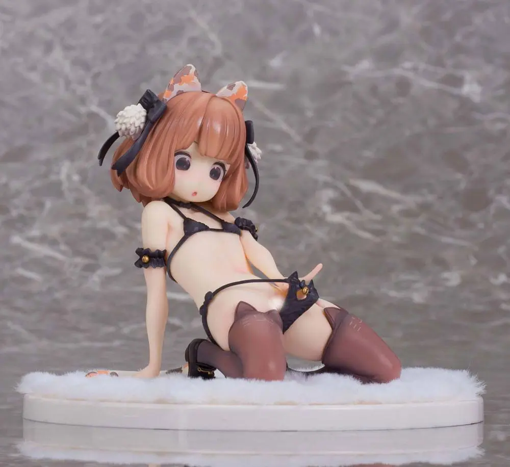 Original Character by Rurudo 1/7 Henri Ida Original Illustration Cat Cafe Pantsu TPK-008 PVC szobor figura 12 cm termékfotó