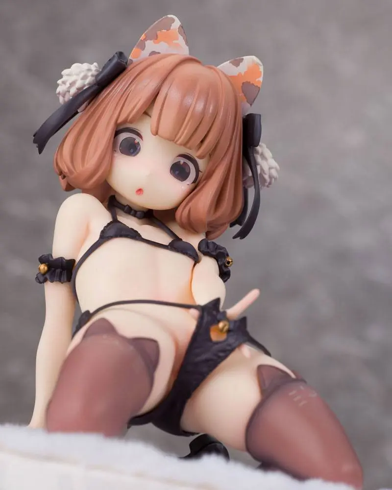 Original Character by Rurudo 1/7 Henri Ida Original Illustration Cat Cafe Pantsu TPK-008 PVC szobor figura 12 cm termékfotó