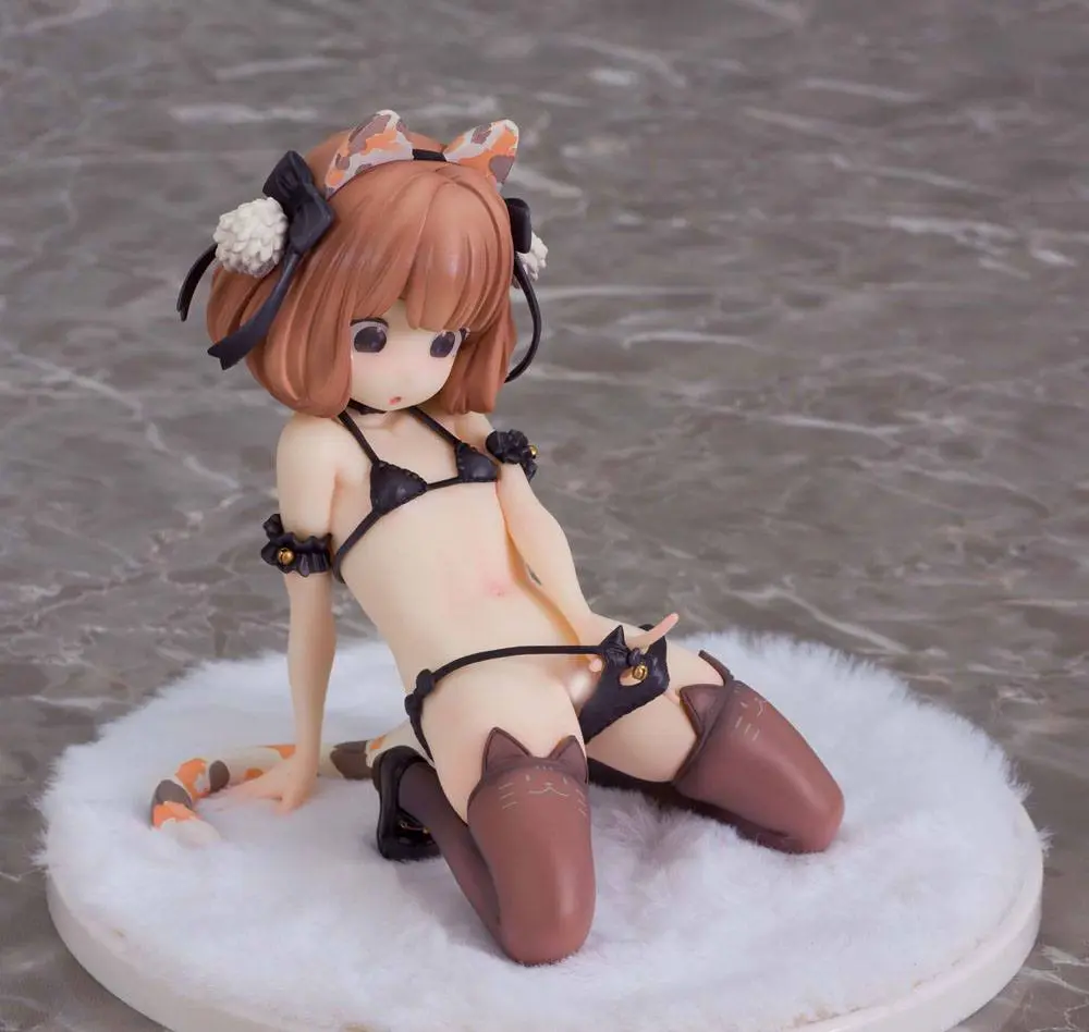 Original Character by Rurudo 1/7 Henri Ida Original Illustration Cat Cafe Pantsu TPK-008 PVC szobor figura 12 cm termékfotó