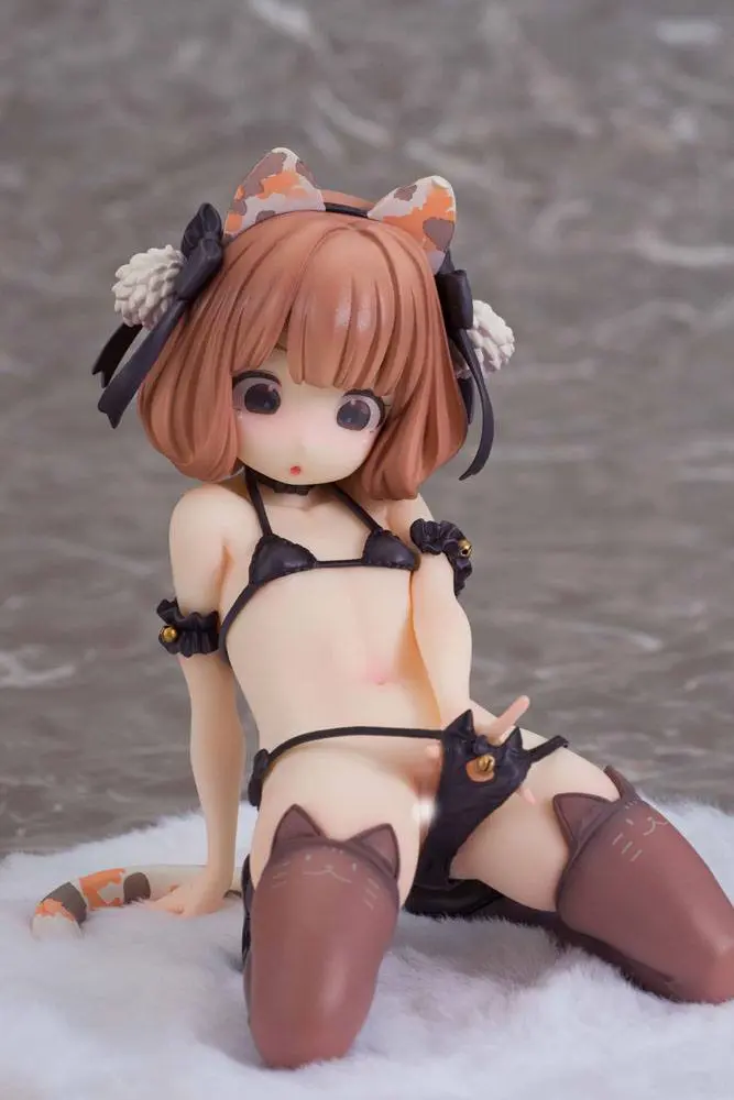 Original Character by Rurudo 1/7 Henri Ida Original Illustration Cat Cafe Pantsu TPK-008 PVC szobor figura 12 cm termékfotó