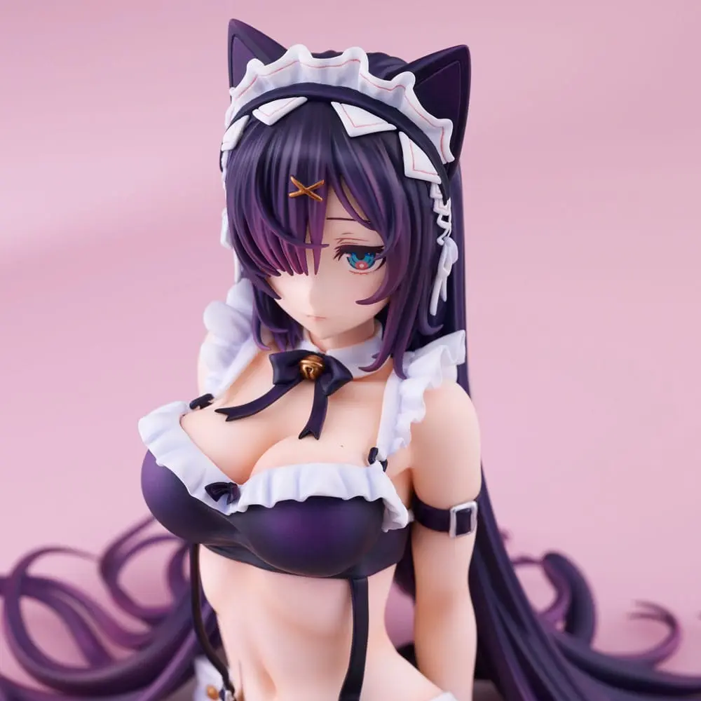 Original Character Cat Maid PVC szobor figura 15 cm termékfotó