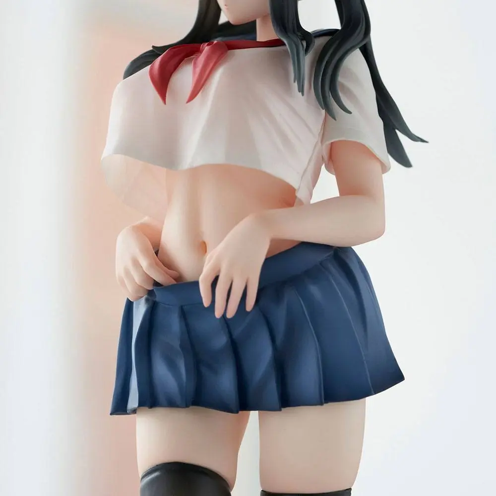Original Character Curtain-chan Illustration by B-ginga PVC szobor figura 27 cm termékfotó
