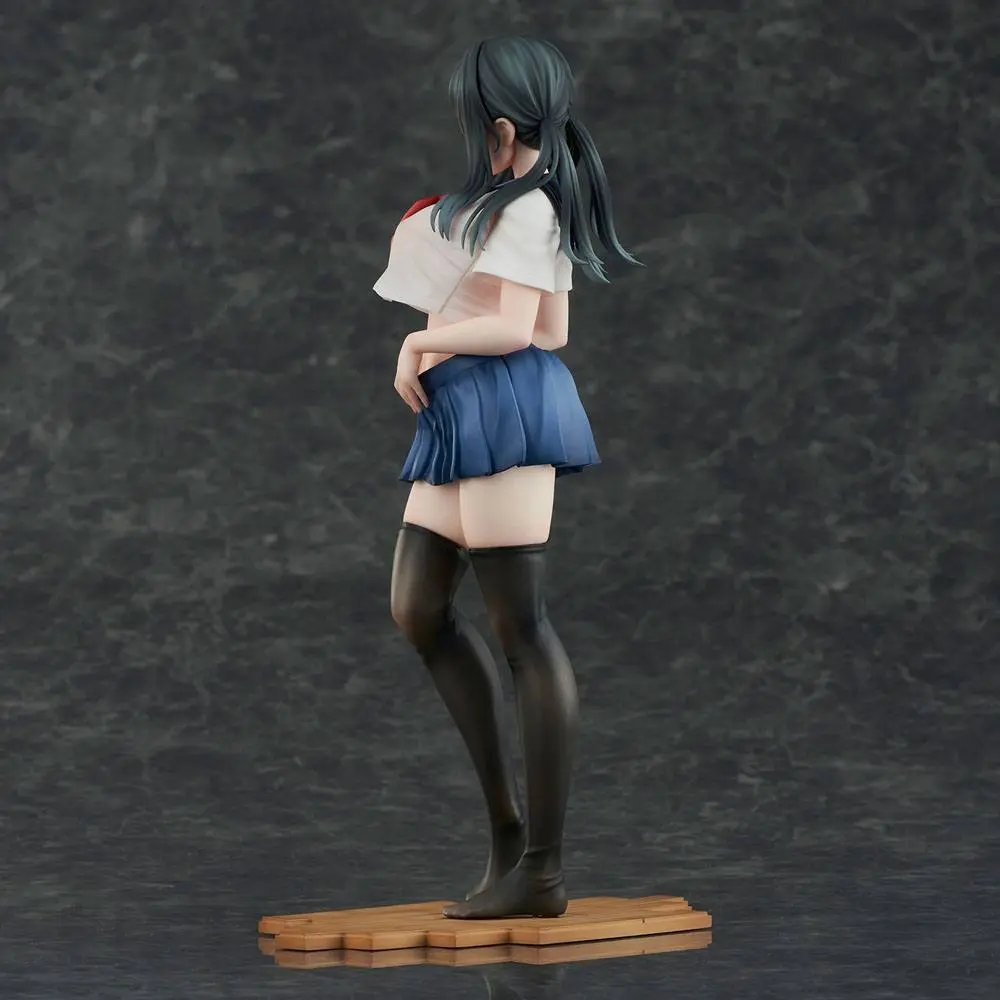Original Character Curtain-chan Illustration by B-ginga PVC szobor figura 27 cm termékfotó