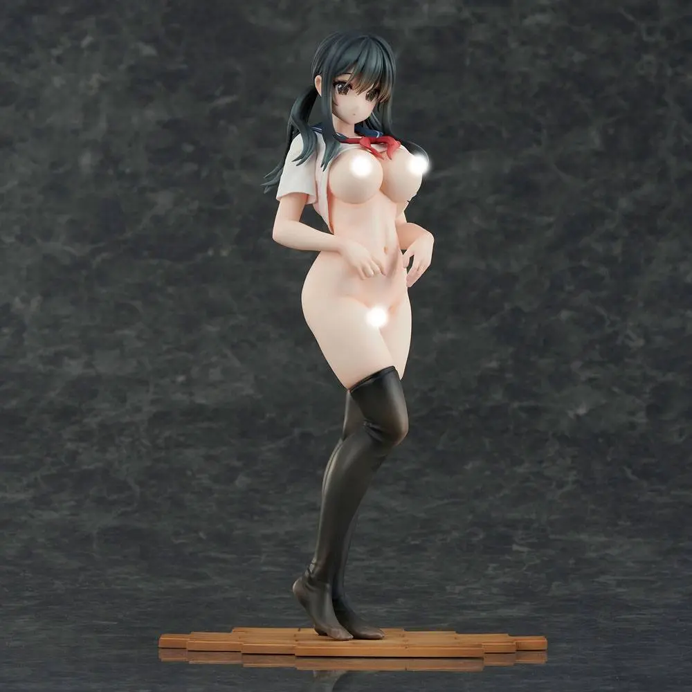 Original Character Curtain-chan Illustration by B-ginga PVC szobor figura 27 cm termékfotó