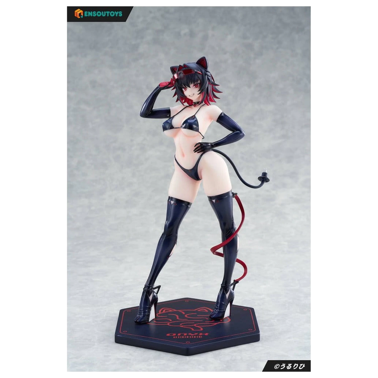 Original Character Cyber Pets PVC figura 1/6 Onyx Light Armor Version 27 cm termékfotó