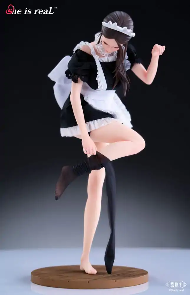 Original Character Dress Series 1/6 She is real Water Droplet Maid PVC szobor figura 27 cm termékfotó