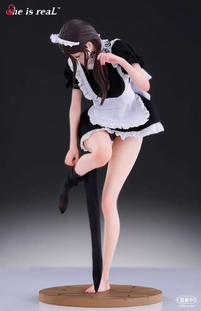 Original Character Dress Series 1/6 She is real Water Droplet Maid PVC szobor figura 27 cm termékfotó