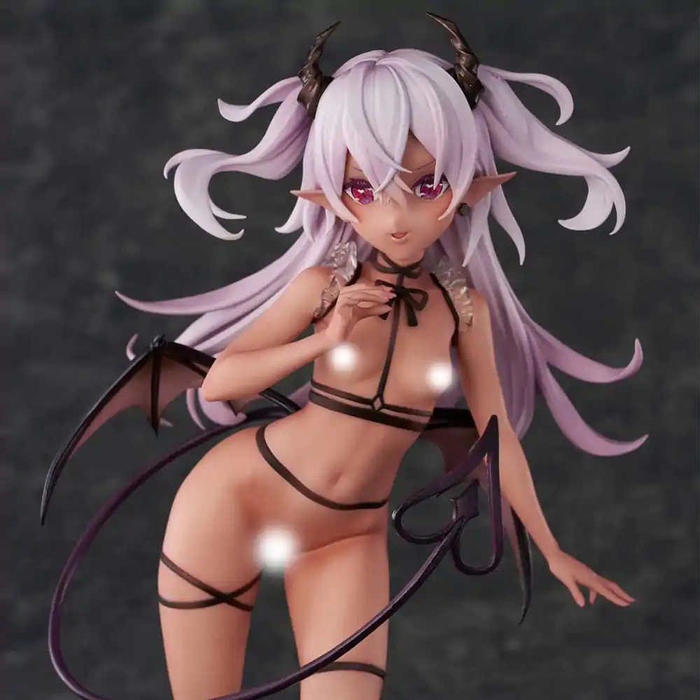Original Character Dusky-Skinned Vampire Yoru-chan Illustration by Yukimiya Yuge PVC szobor figura 28 cm termékfotó