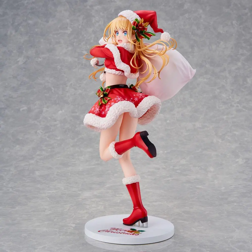 Original Character PVC Statue En Morikura Santa Girl 28 cm termékfotó