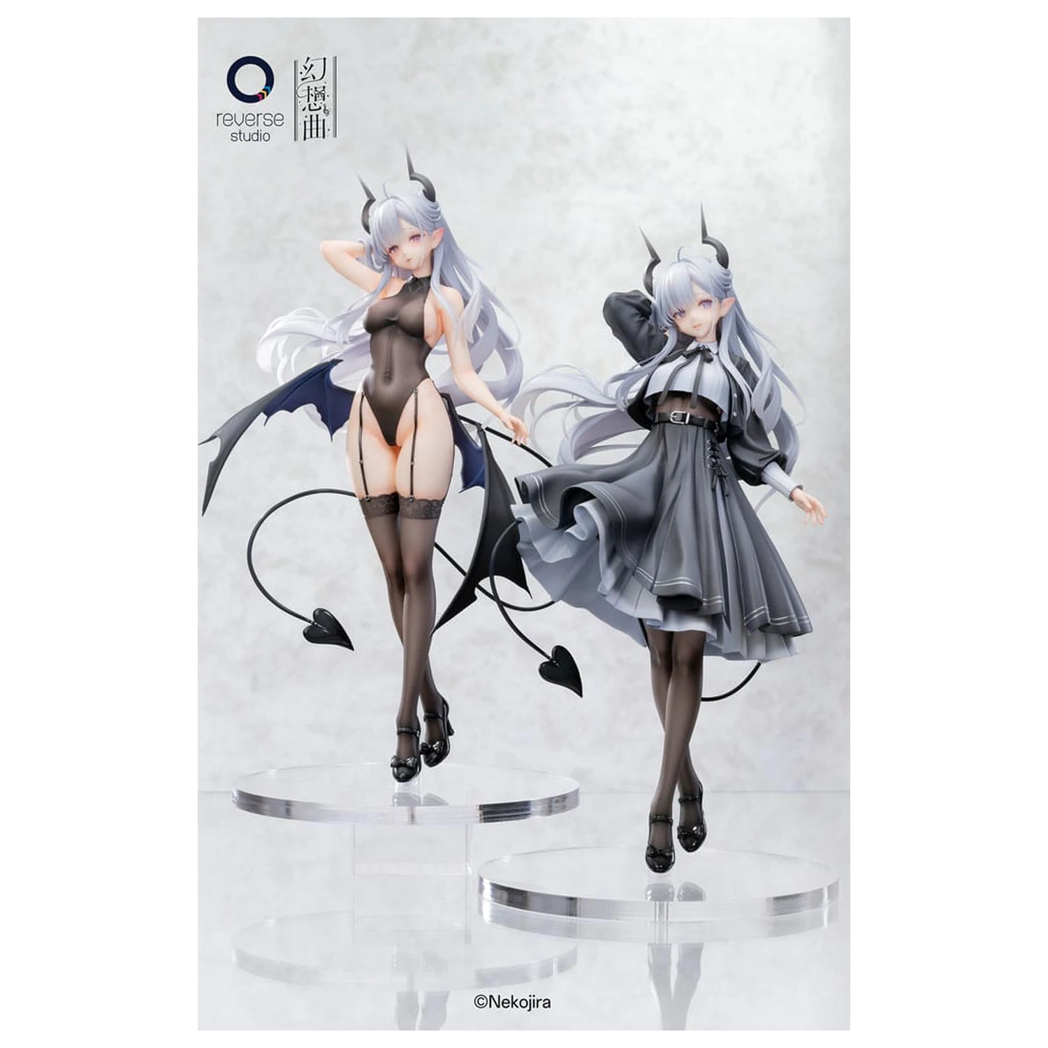 Original Character Fantasias Series 1/6 Thea-chan Apprentice Succubus Ver. (Regular Outfit & Underwear Edition) 2db-os szobor figura csomag 29 cm  termékfotó