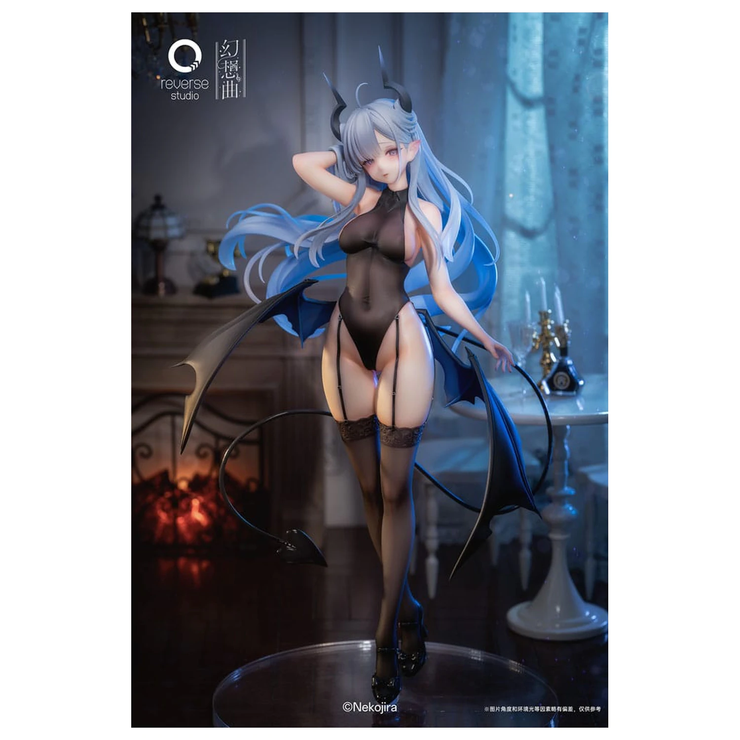 Original Character Fantasias Series 1/6 Thea-chan Apprentice Succubus Ver. (Underwear Edition) szobor figura 29 cm  termékfotó