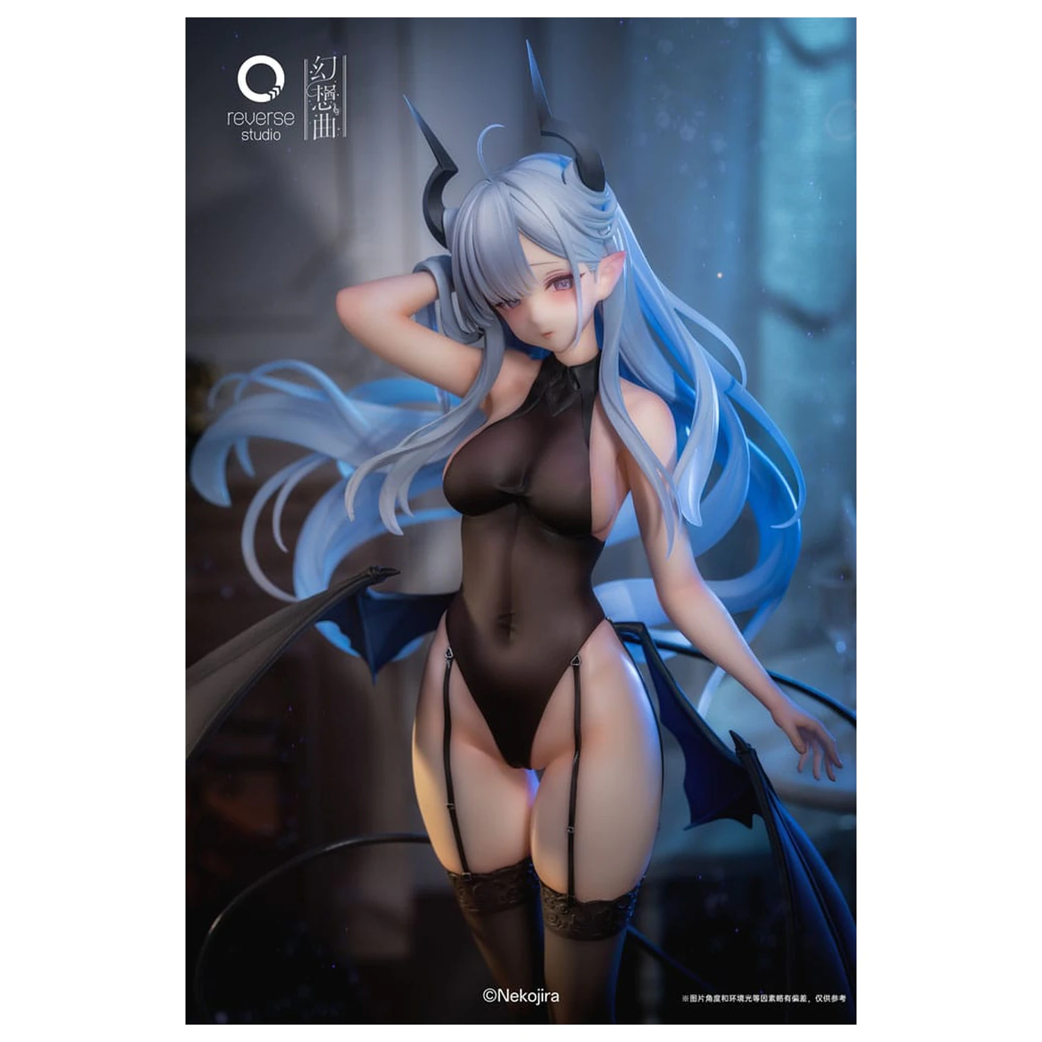 Original Character Fantasias Series 1/6 Thea-chan Apprentice Succubus Ver. (Underwear Edition) szobor figura 29 cm  termékfotó