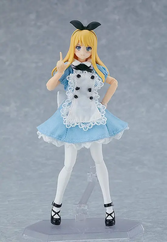 Original Character Figma akciófigura Female Body (Alice) with Dress and Apron Outfit 13 cm termékfotó