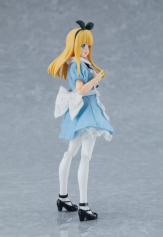 Original Character Figma akciófigura Female Body (Alice) with Dress and Apron Outfit 13 cm termékfotó