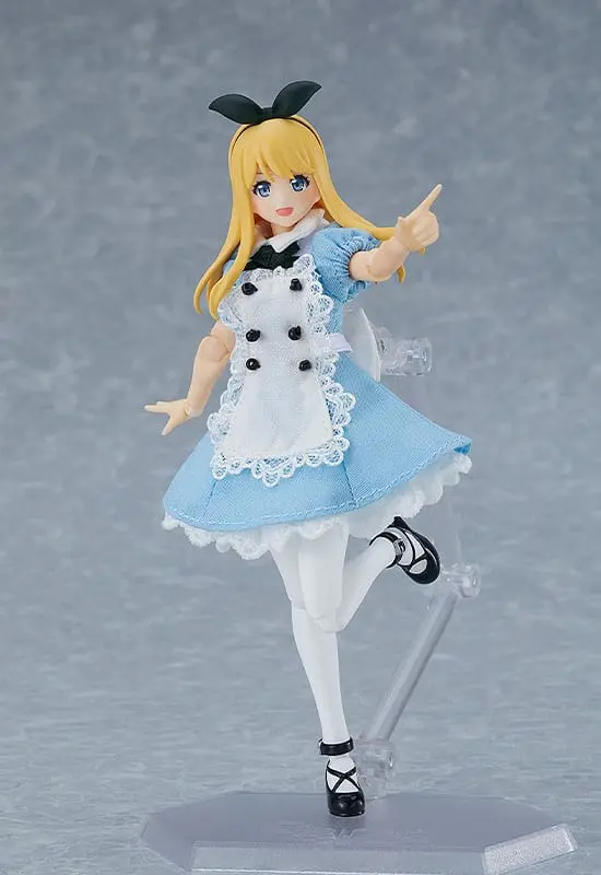 Original Character Figma akciófigura Female Body (Alice) with Dress and Apron Outfit 13 cm termékfotó