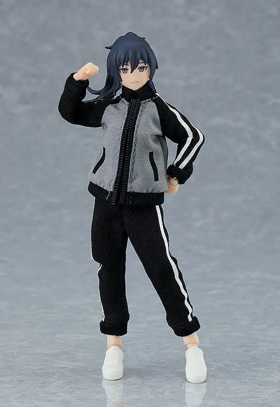 Original Character Figma akciófigura Female Body (Makoto) with Tracksuit + Tracksuit Skirt Outfit 13 cm termékfotó