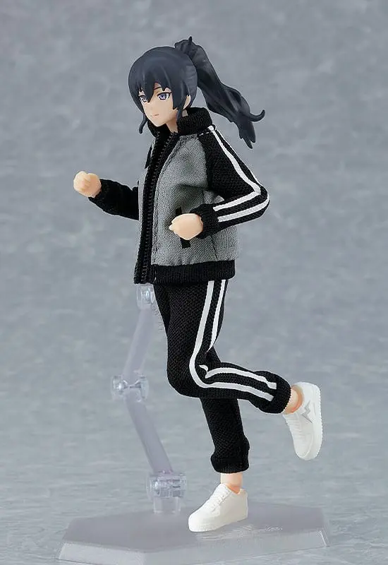 Original Character Figma akciófigura Female Body (Makoto) with Tracksuit + Tracksuit Skirt Outfit 13 cm termékfotó
