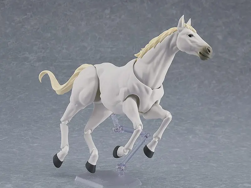 Original Character Figma akciófigura Wild Horse (White) 19 cm termékfotó