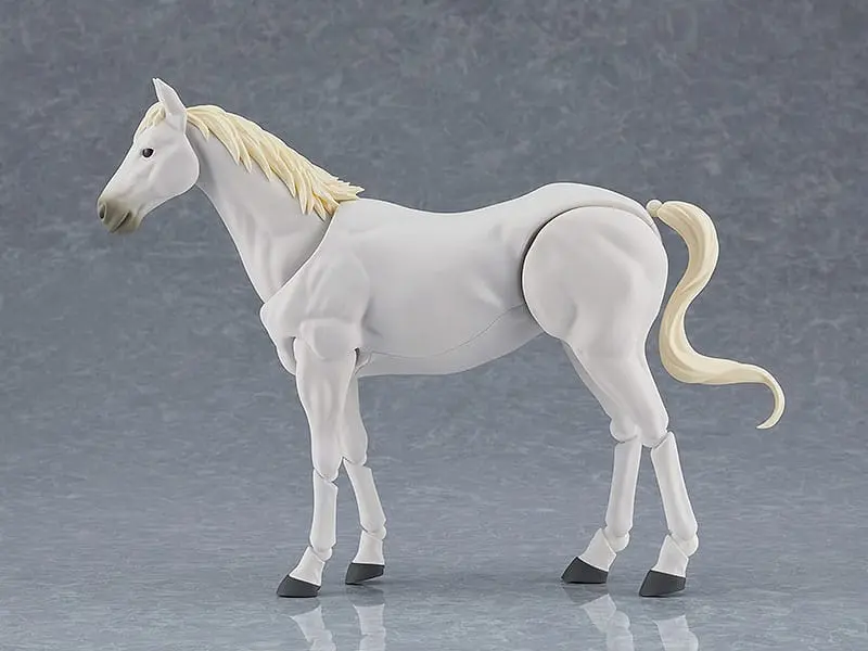 Original Character Figma akciófigura Wild Horse (White) 19 cm termékfotó