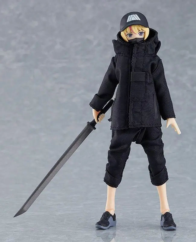 Original Character Figma Female Body Yuki with Techwear Outfit akciófigura 13 cm termékfotó